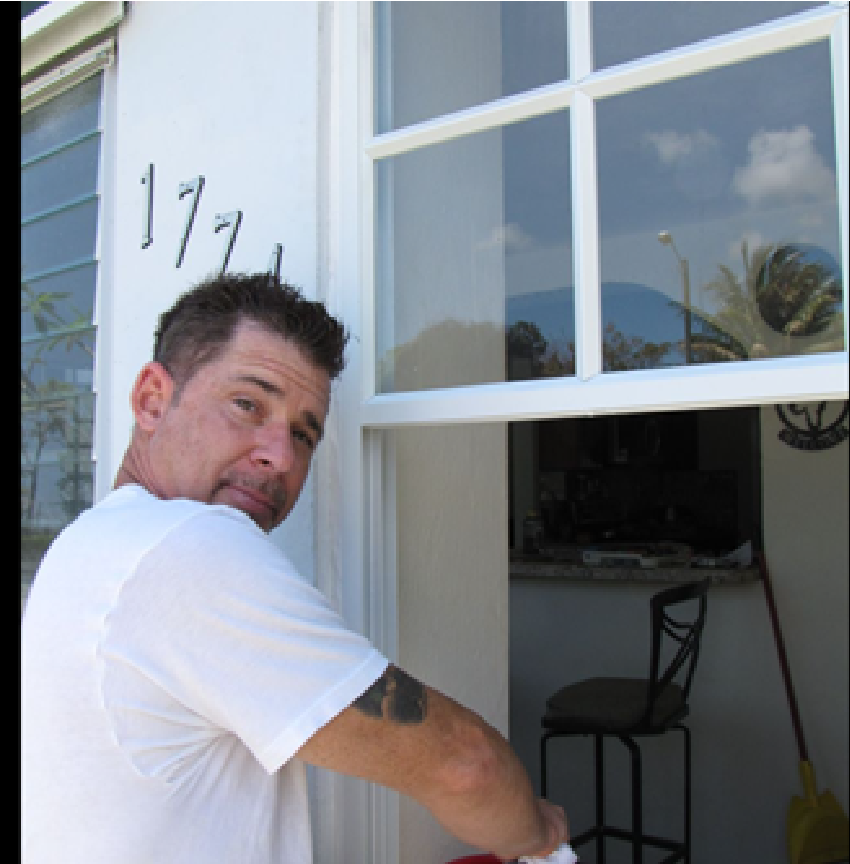 Dylan on a job in Miami